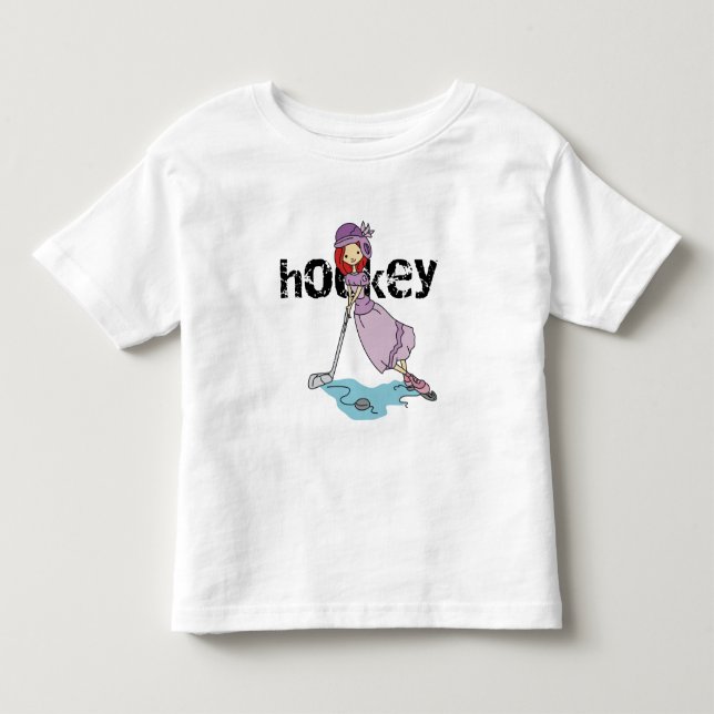 T-shirts et cadeaux des joueuses de hockey féminin (Devant)