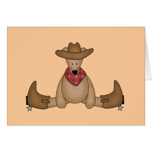 T-shirts et cadeaux d'ours de cowboy