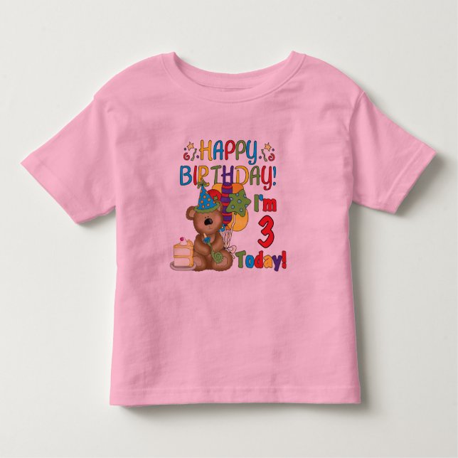 T-shirts et cadeaux d'ours de nounours de joyeux (Devant)