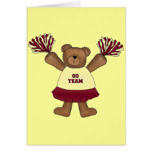 T-shirts et cadeaux d'ours de pom-pom girl de Pom