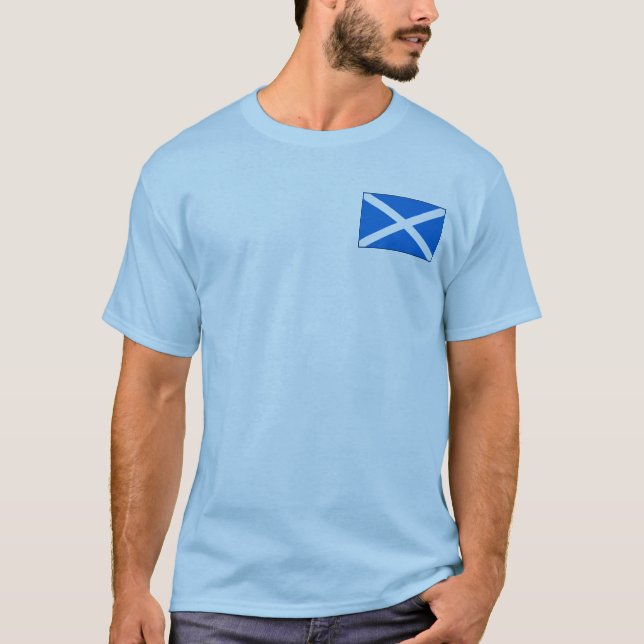 T-shirts et cadeaux écossais de drapeau (Devant)