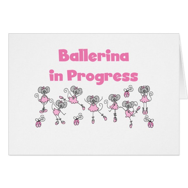 T-shirts et cadeaux en cours de ballerine (Devant horizontal)