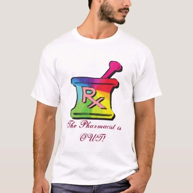 T-shirts et cadeaux gais de pharmacien (Devant)