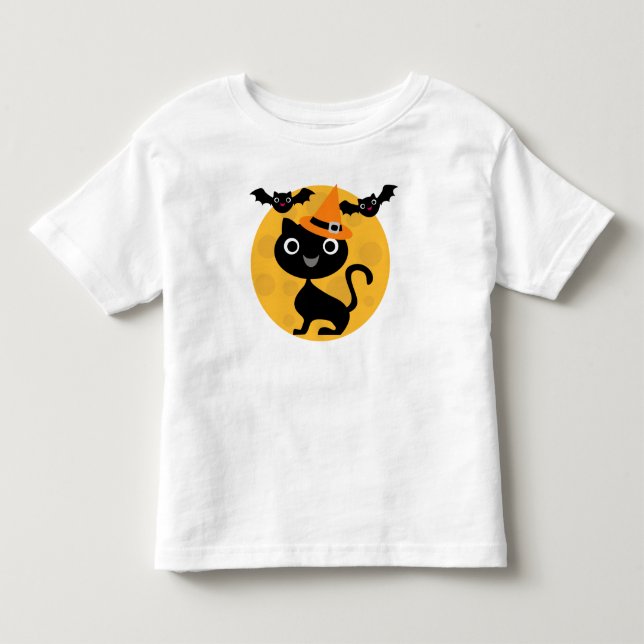 T-shirts et cadeaux Halloween Chats et chauves-sou (Devant)