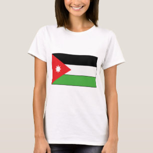 T-shirts et cadeaux jordaniens de drapeau