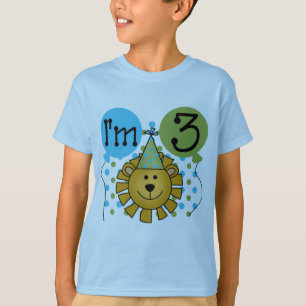 T-shirts et cadeaux Lion 3e anniversaire