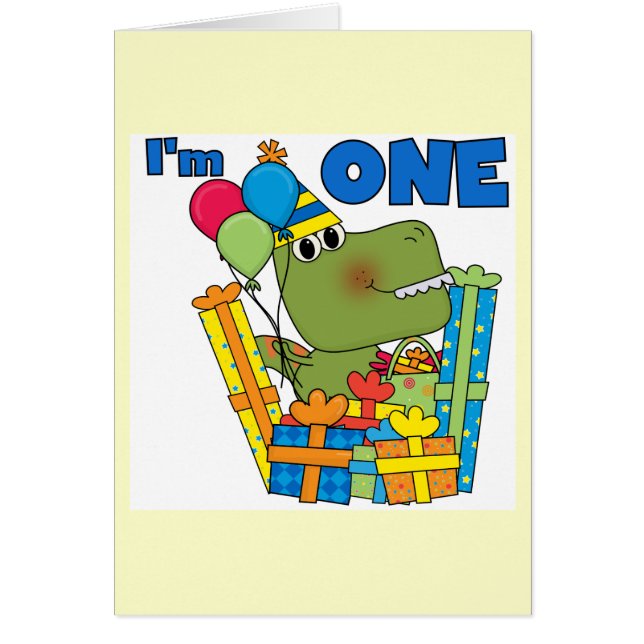 T-shirts et cadeaux Little Dino 1er anniversaire (Devant)