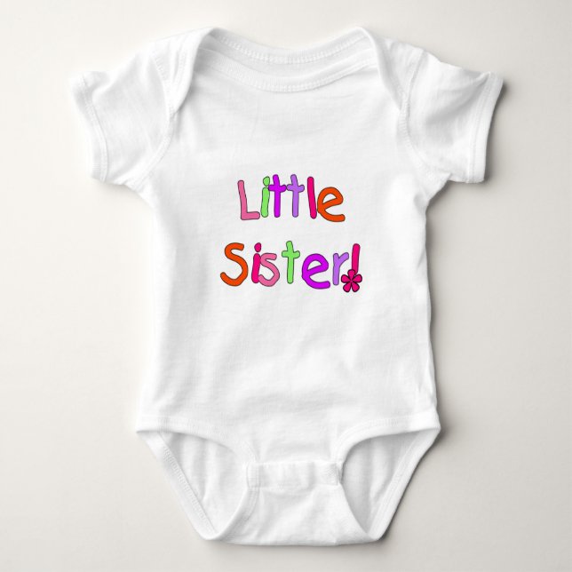 T-shirts et cadeaux Little Sister (Devant)