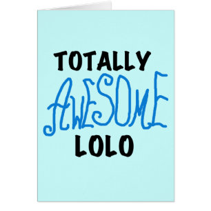 T-shirts et cadeaux Lolo bleu absolument géniaux
