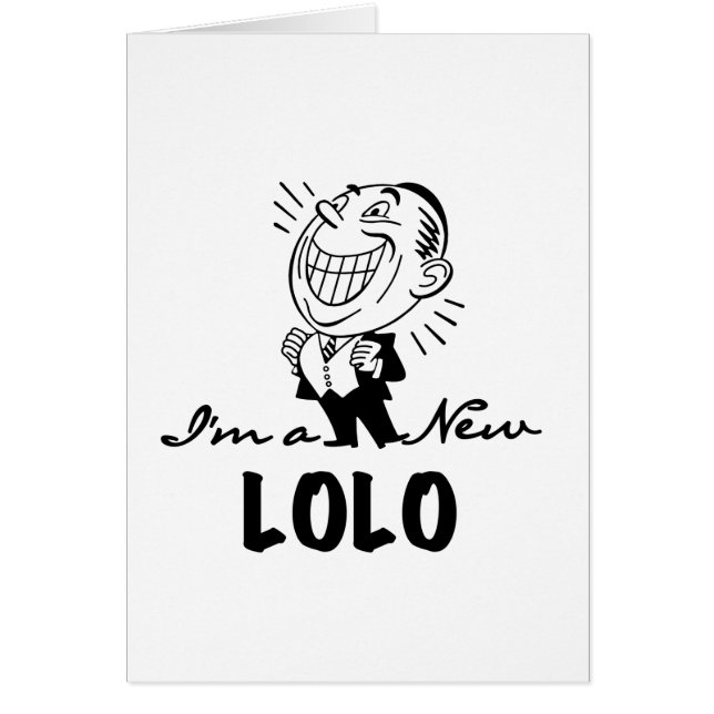 T-shirts et cadeaux Lolo neufs souriants (Devant)