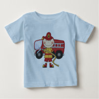 T-shirts et cadeaux masculins de sapeur-pompier