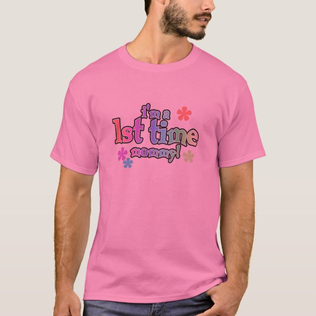 T-shirts et cadeaux Mommy-Rainbow 1st Time (Devant)