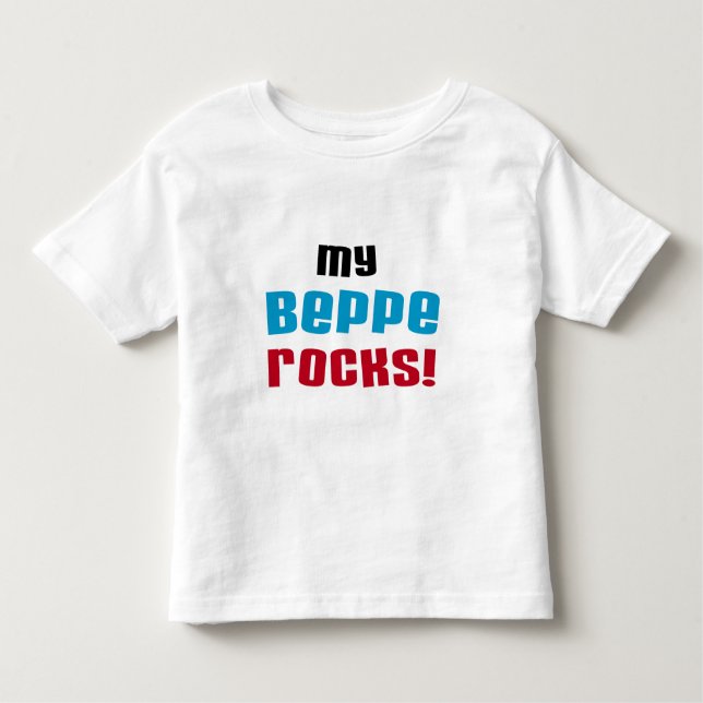 T-shirts et cadeaux My Beppe Rocks (Devant)