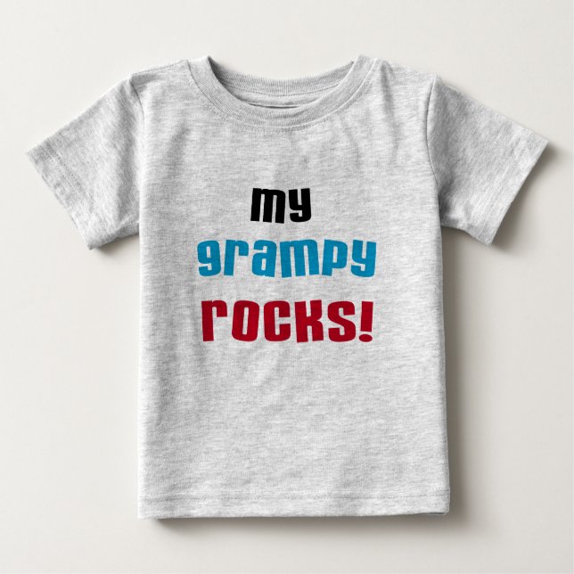 T-shirts et cadeaux My Grampy Rocks (Devant)