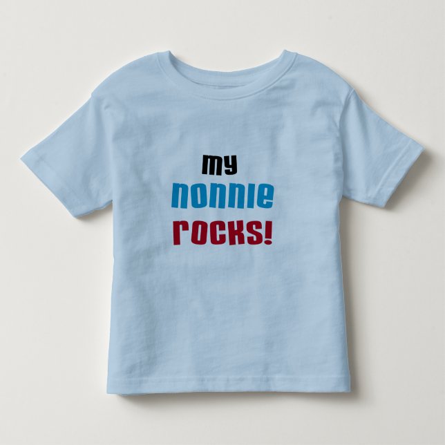 T-shirts et cadeaux My Nonnie Rocks (Devant)
