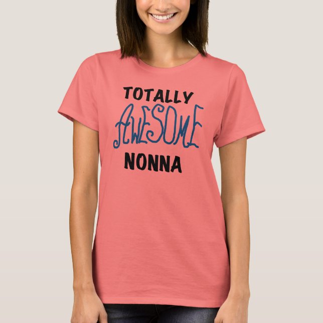 T-shirts et cadeaux Nonna Blue totalement géniaux (Devant)