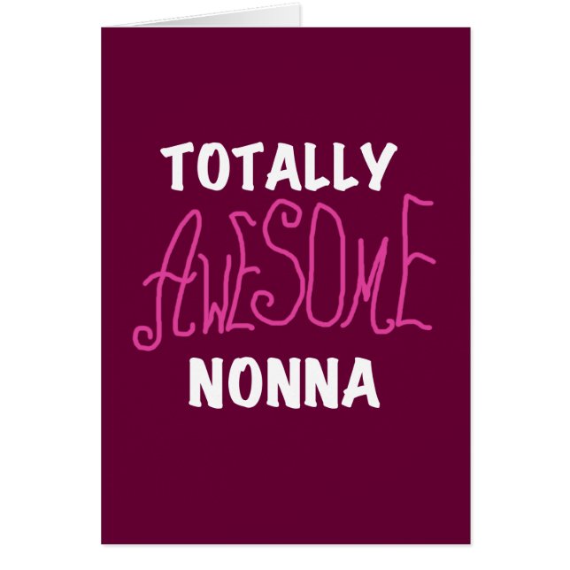 T-shirts et cadeaux Nonna Pink totalement géniaux (Devant)
