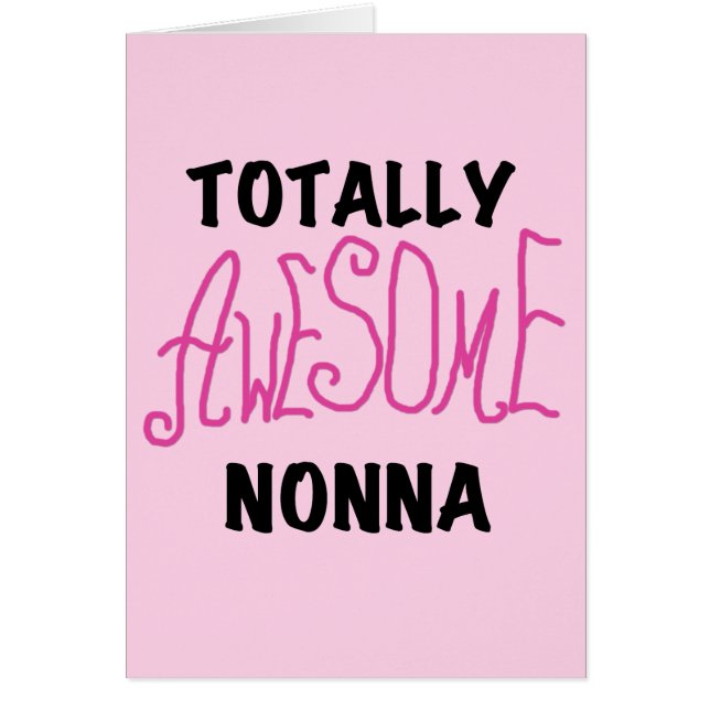 T-shirts et cadeaux Nonna Pink totalement géniaux (Devant)