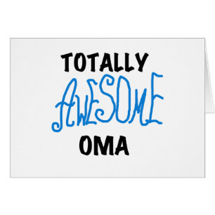T-shirts et cadeaux Oma Blue totalement géniaux