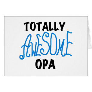 T-shirts et cadeaux Opa bleu absolument géniaux