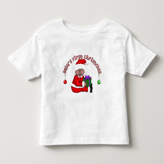 T-shirts et cadeaux père Noël Elf Baby (Devant)