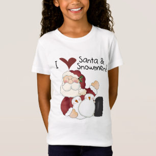 T-shirts et cadeaux père Noël et Snowmen