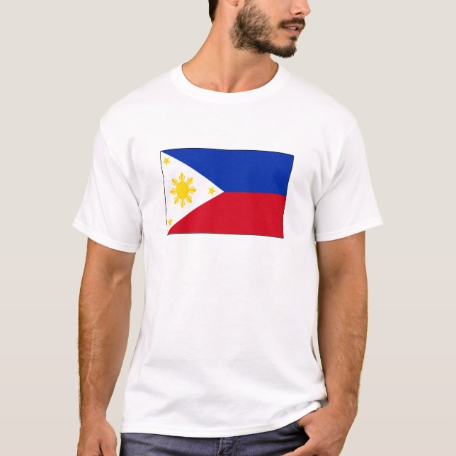 T-shirts et cadeaux philippins de drapeau (Devant)