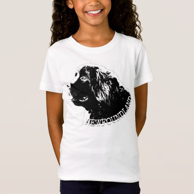 T-shirts et cadeaux pour chien chiot de Terre-Neuv (Devant)