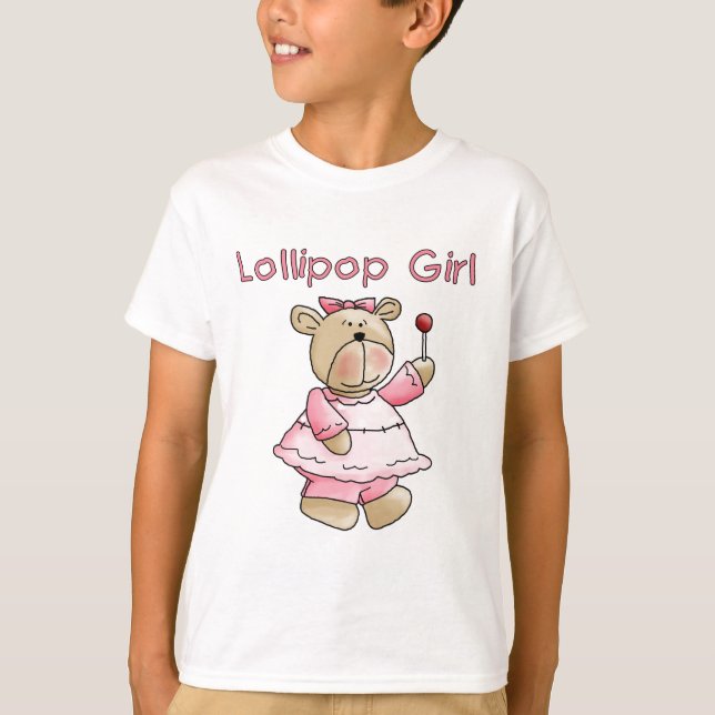 T-shirts et cadeaux pour filles Lollipop (Devant)