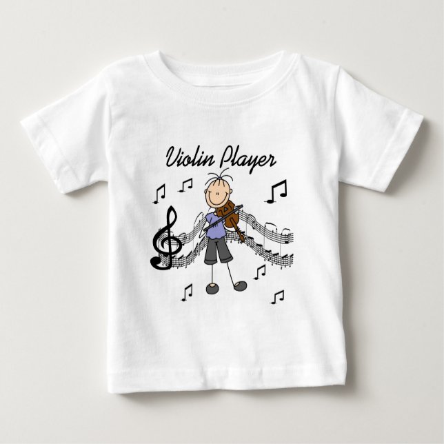 T-shirts et cadeaux pour joueuses de violon (Devant)