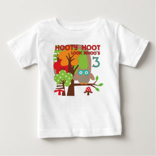 T-shirts et cadeaux pour le 3e anniversaire de Owl