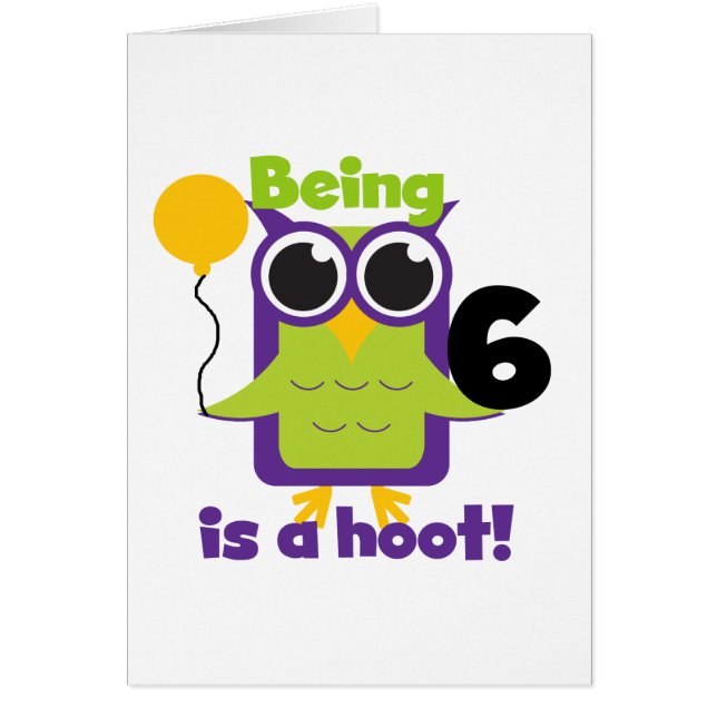 T-shirts et cadeaux pour le 6e anniversaire de Hoo (Devant)
