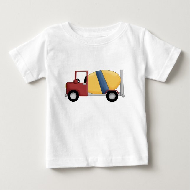 T-shirts et cadeaux pour mélangeurs de ciment (Devant)