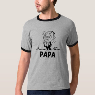T-shirts et cadeaux pour papa nouveau souriant