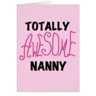 T-shirts et cadeaux rose Nanny absolument géniaux