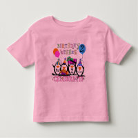T-shirts et cadeaux Silly Penguins 2e anniversaire