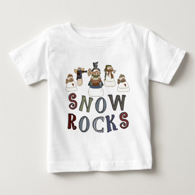 T-shirts et cadeaux Snow Rocks (Devant)