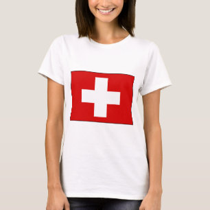 T-shirts et cadeaux suisses de drapeau