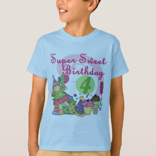 T-shirts et cadeaux Super Sweet 4e anniversaire