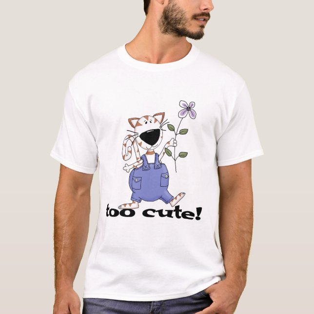 T-shirts et cadeaux trop mignons de chat de Kitty (Devant)