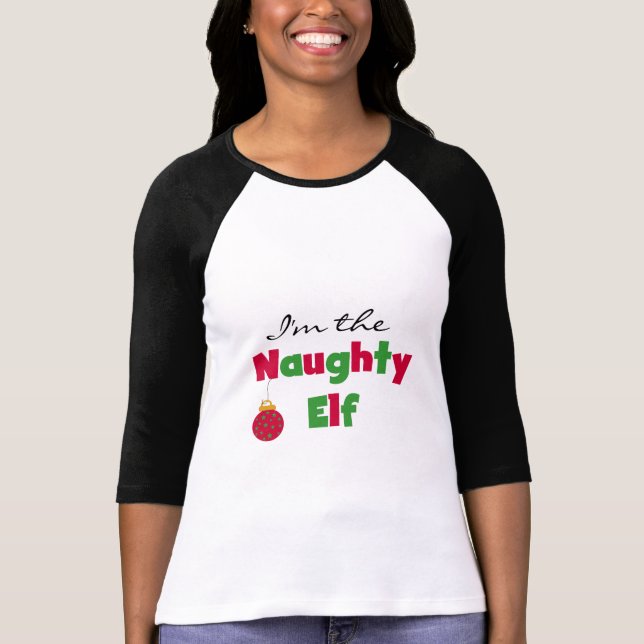 T-shirts et cadeaux vilains d'Elf (Devant)