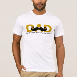 T-shirts et chemises de papa de moustache