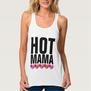 T-shirts et Débardeurs MAMA HOT MOM