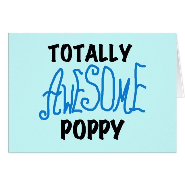 T-shirts et GIfts Poppy absolument géniaux (Devant Horizontal)