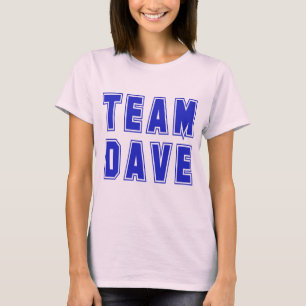 T-shirts et produits de Dave d'équipe