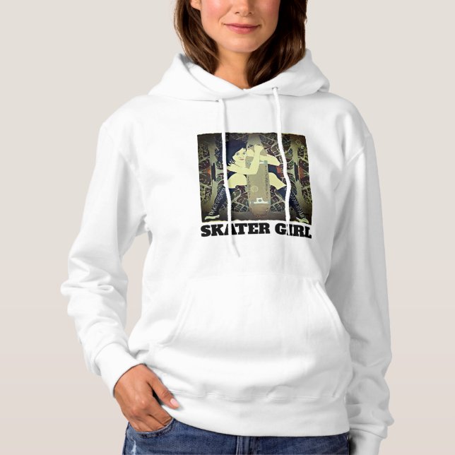 T-shirts et Sweat - shirts à capuche SKATER GIRL S (Devant)