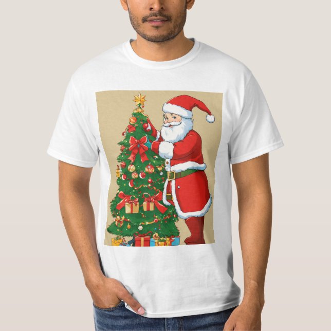 T-shirts exclusifs sur le thème de Noël - (Devant)