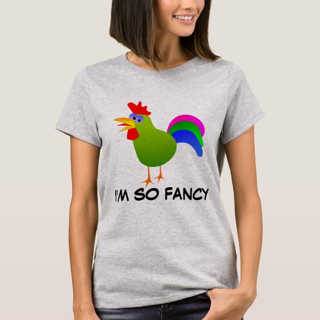 T-shirts FANCY POULET (Devant)