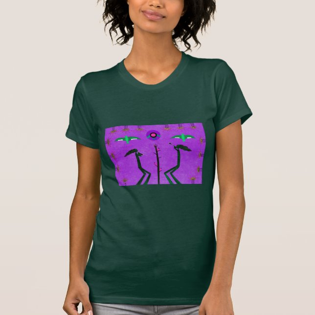 T-shirts féminins de la récolte (Devant)