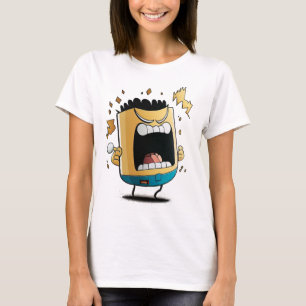 T-shirts femmes caricaturées mignonnes